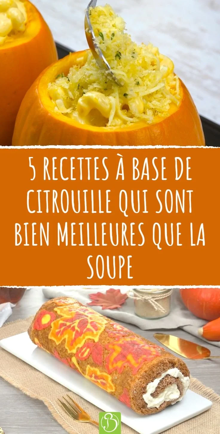 Bol de soupe à la citrouille avec garniture et herbes fraîches