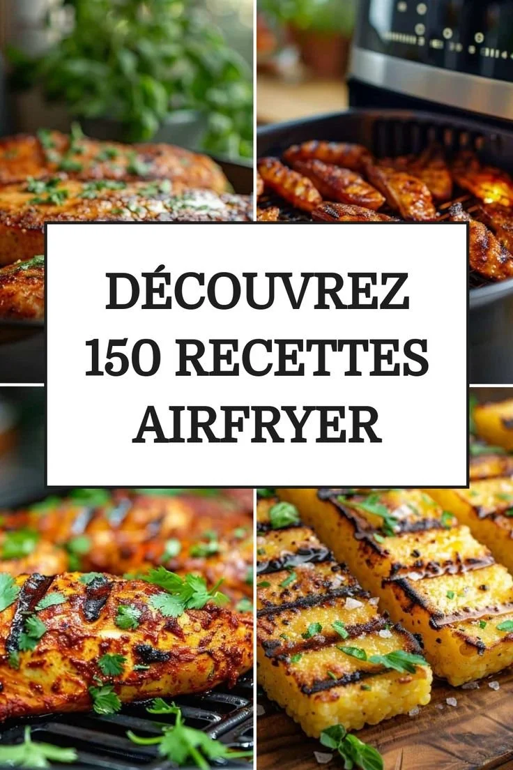 Recettes délicieuses à préparer avec un airfryer