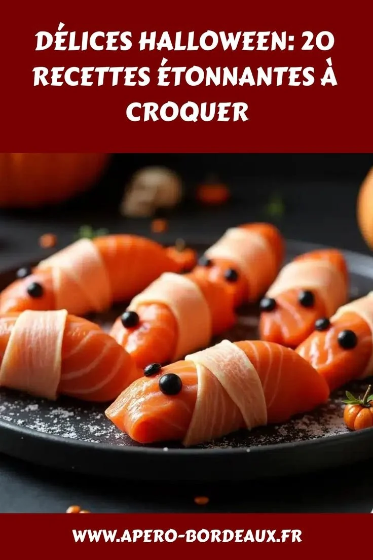 Recettes Halloween: 20 délices étonnants à croquer pour vos célébrations.