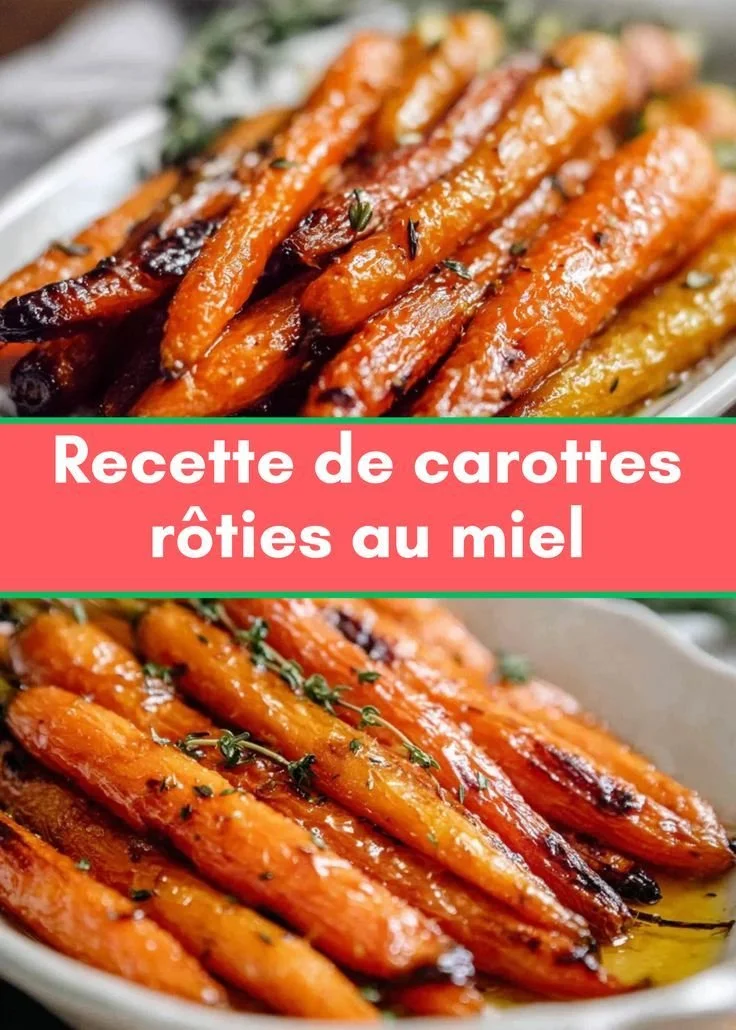 Carottes rôties au miel, recette simple et gourmande pour un accompagnement savoureux